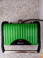 img 1 attached to Sandwich maker Kitfort KT-1609 Panini Maker, red review by Edyta Borawska ᠌