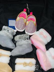 img 5 attached to Cozy Fleece Snow Boots For Infants: Warm Winter Shoes For Baby Boys And Girls, Ideal For Newborns And Toddlers