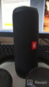 img 5 attached to JBL Flip 5 Waterproof Portable Wireless Bluetooth Speaker Bundle - Black with Hardshell Protective Case