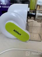 img 3 attached to Kitfort KT-1110-1 screw juicer, green review by Celina Biela (Kruczk ᠌