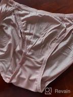img 1 attached to Silk Bikini Panties For Women: Sexy, Comfortable, And Breathable Hipster Briefs - Tanga Underpants For Ladies In 100% Silk review by Jennifer Howard