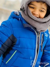 img 5 attached to YR Lover Kids 🧥 Double Deck Adjustable Windproof Boys' Accessories