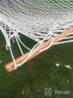 img 1 attached to COT21 Cotton Rope Double Hammock By Vivere review by Matt Mosley