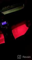 img 1 attached to USB Music Sync LED Fiber Optic Car Strip Lights - Multicolor Multiple Modes For Sedan Truck SUV Accessories Dashboard Center Console review by Tony Doan