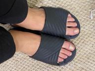 img 1 attached to Women'S Quick-Drying Comfy Shower Slides Sandals For Indoor & Outdoor Use review by Treyshaun Clena