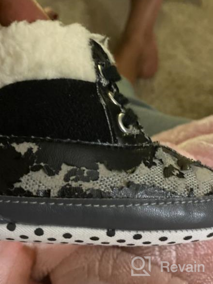 img 1 attached to 👣 Premium Soft Sole Anti-Slip Winter Snow Boots for Infant Baby Boys and Girls - BENHERO Newborn Crib Shoes review by Nick Granner