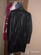 img 1 attached to Stay Stylish And Comfortable With BGSD'S Classic Leather Long Walking Coat For Men Of All Sizes review by Dean Gomatham