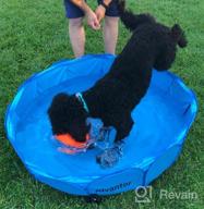img 1 attached to Alvantor Foldable Portable Dog Bathing Tub- Perfect For Indoor And Outdoor Use review by Josh Schweitzer