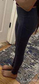 img 6 attached to Stelle Legging: Trendy Athletic Workout Running Attire for Active Girls