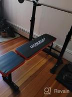 img 1 attached to Enhance Your Home Gym With OppsDecor Adjustable Weight Bench - Perfect For Multi-Function Olympic Workouts review by Steve Cypert