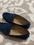 img 1 attached to 👧 DADAWEN Girls Loafers Oxford and Toddler Boys' Shoes: Stylish and Versatile Oxfords for Kids review by David Turner