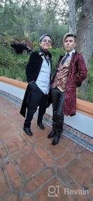 img 6 attached to Steampunk Gothic Waistcoat For Men: Vintage Victorian Suit Vest With VATPAVE Design