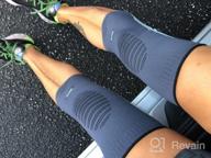 img 1 attached to A Pair Of BERTER Knee Compression Sleeves - Support For Sports, Running, Jogging, Arthritis And Injury Recovery - Joint Pain Relief Brace review by Gary Christon