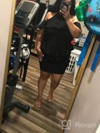 img 1 attached to Women'S Plus Size Cold Shoulder Peplum Bodycon Party Dress By LALAGEN review by Michele Turner