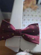 img 1 attached to 👔 Belluno Pre-Tied Bow Ties: Adjustable Bow Tie Accessories for Boys in Children's Fashion review by Bradley Mutha
