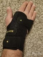 img 1 attached to Get Relief From Carpal Tunnel With BERTER'S Adjustable Wrist Brace For Men And Women - Night Support Hand Brace With 3 Stays For Tendonitis, Arthritis, And Sprains (Left Hand) review by Adrian Retana
