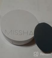 img 1 attached to Missha Magic Cushion Moist Up PA Foundation, SPF 50, 15 g, shade: #21 review by Anastazja Kendziora- ᠌