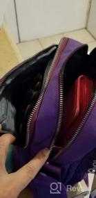 img 7 attached to Стильная и функциональная сумка через плечо для женщин: множество карманов, плечевая сумка JOSEKO из нейлона для путешествий, паспортов и многого другого!