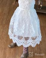 img 1 attached to 👰 CIELARKO Flower Wedding Dresses for Girls' Clothing review by Tonya Brooks