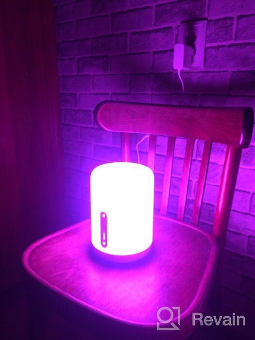 img 2 attached to Xiaomi Bedside Lamp 2 LED Night Light, 9W Armature Color: White, Plateau Color: White, Version: Rostest (EAC) review by Felicja Kucharska ᠌