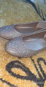 img 6 attached to DREAM PAIRS Nina-100 Girls Dress Shoes: Elegant Classic Ballet Flats for Young Fashionistas