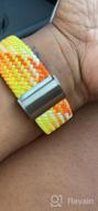 img 1 attached to Flexible And Chic: Bandiction Stretchy Braided Solo Loop Bands For Apple Watch 44Mm To 38Mm - Elastic Strap For Ultra SE Series 8/7/6/5/4/3/2/1 - Perfect For Women And Men review by Tyler Bonnell