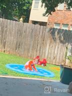 img 1 attached to Fun-Filled Outdoor Playtime With QPAU Splash Pad: The Perfect 68" Sprinkler Pool For Kids, Dogs And Family review by Brian Gopalan