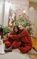 img 1 attached to 🎄 Family Matching Plaid Flannel Pajama Sets - SleepytimePJs Christmas Collection review by Corey Owens