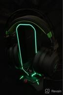 img 3 attached to Razer Nari Ultimate Xbox One Wireless Gaming Headset: 7.1 Surround Sound, HyperSense Haptic Feedback, Auto-Adjust Headband, Retractable Mic - Xbox Series X & S Compatible - Black/Green review by Iyhan Putra