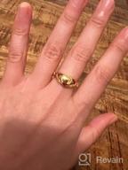 img 1 attached to Women'S Finger Ring Urn Keepsake Jewelry For Ashes - Memorial Cremation Jewelry review by Elaine Ross