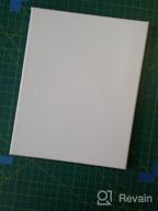 img 1 attached to Artlicious 5-Pack White Canvases For Painting - 12 X 16 Inch Blank Stretched Art Panels For Use With Oil And Acrylic Paint - Premium Art Supplies For Both Adults And Kids review by Kevin Griffin