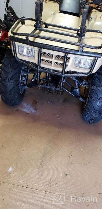 img 1 attached to MASSFX Grinder Series ATV Dual Compound Tread Mud Sand Snow And Rock Tires (Single 25X10-12) review by Matthew Wheeler