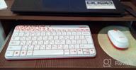 img 1 attached to Wireless Logitech MK240 Nano Keyboard 920-008212 with Nano Receiver review by Putri Cantika ᠌