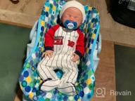 img 1 attached to Vollence 18-Inch Lifelike Baby Doll: Realistic Silicone, Eye-Closed Newborn Boy review by Todd Cobb