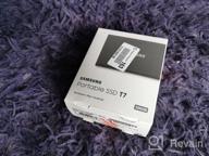 img 3 attached to 1 TB External SSD Samsung T7, USB 3.2 Gen 2 Type-C, grey review by Gap Tawan ᠌