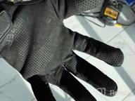 img 1 attached to Flex Extra Grip Mechanic Gloves With Touchscreen And Non-Slip Design - Ideal For Tactical, Mechanic, Hunting, And Cycling - Suitable For Men And Women - 1 Pair - Black - Size Large review by Cliff Gibs