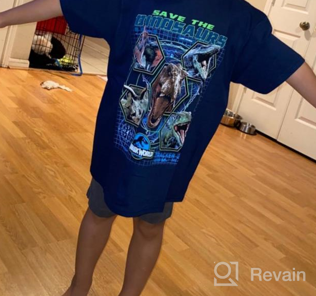 img 1 attached to 🦕 Jurassic World Boys 2 Save The Dinosaurs T-Shirt – Short Sleeve Adventure Tee review by Joshua Gaines