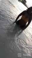 картинка 1 прикреплена к отзыву Женское сексуальное бикини-бандо без бретелек MOLYBELL, плавки с рюшами и рюшами, купальник из 2 предметов, купальный костюм N Way To Wear от Ashley Ray