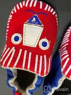 картинка 1 прикреплена к отзыву Туфли для мальчиков TIMATEGO Toddler Slip-on Sneaker Moccasin для тапочек от Noe Spooner