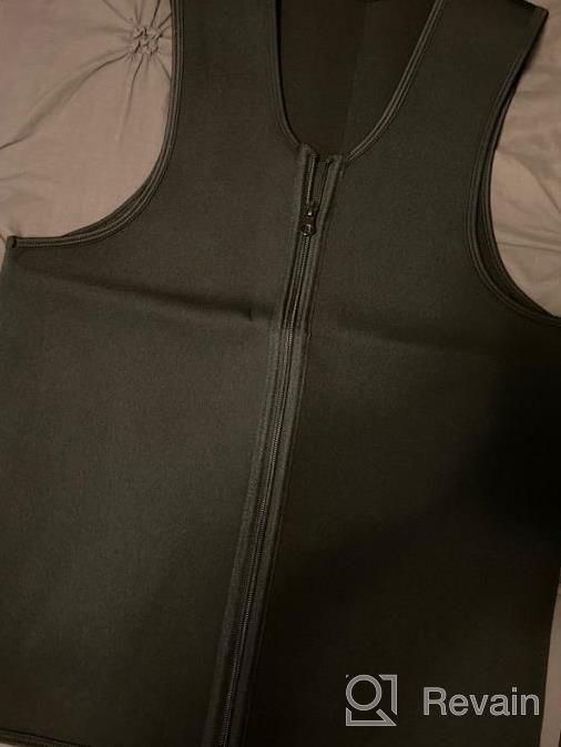 img 1 attached to Transform Your Workout With Wonderience Men'S Sauna Suit & Waist Trainer System review by Jesse Jewett
