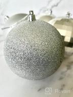 img 1 attached to Get Festive With XmasExp'S Green Giant Shatterproof Christmas Ball Ornament - Perfect For Holiday Party Decorations! review by Misty Miller