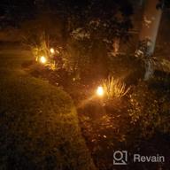 img 1 attached to Enhance Your Garden Ambiance With LUYE Low Voltage Torch Landscape Lights -Set Of 8 review by Maurice Vianes