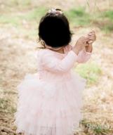 img 1 attached to Cilucu Baby Girls Party Dress: A Beautiful Peachy Pink Tutu For Special Occasions review by James Ortega