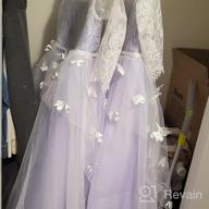 img 1 attached to Carat Lovely Communion Dresses 👗 with Sleeves - Perfect for Girls' Clothing review by Jessica Redmann