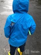 img 1 attached to Stay Dry in Style: Jingle Bongala Lightweight Waterproof Raincoat with Hood for Boys and Girls review by Stephen Ball