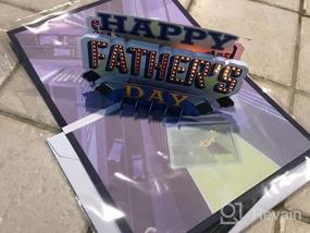 img 6 attached to 100 Greetings LIGHTS & MUSIC Happy Father'S Day Card – Plays Song 'All Star' – Pop Up Fathers Day Card From Wife – Fathers Day Card From Son, Kids – Happy Father'S Day Card From Daughter – 1 Card Only