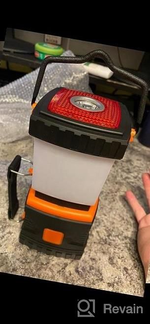 img 1 attached to 3000 Lumen 8 Mode Super Bright LED Camping Lantern - 4400MAh Rechargeable Battery, Perfect For Power Outages, Hurricanes And More! review by Robin Naber