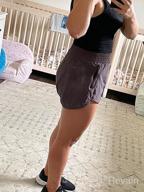 img 1 attached to Get Active In Style With BMJL Women'S High Waisted Sporty Shorts – Perfect For Running, Gym And More! review by Eric Trask