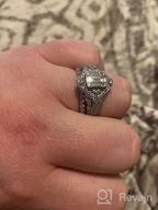 картинка 1 прикреплена к отзыву 925 Стерлинговое серебро Кубический цирконий Банное кольцо на свадьбу на стопу от Boruo размера 4-12 от Brant Watson