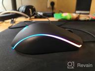 img 3 attached to HyperX Pulsefire Surge - RGB Wired Gaming Mouse with Pixart 3389 Sensor 🖱️ up to 16000 DPI, 6 Programmable Buttons, Ergonomic Design, Compatible with Windows 10/8.1/8/7 - Black review by Ada Bokowska - Haczk ᠌